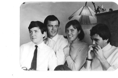 Thomas, Marian, Christine et Stan, Paris 1965