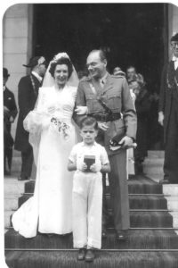 avec Jacqueline, Paris 1945